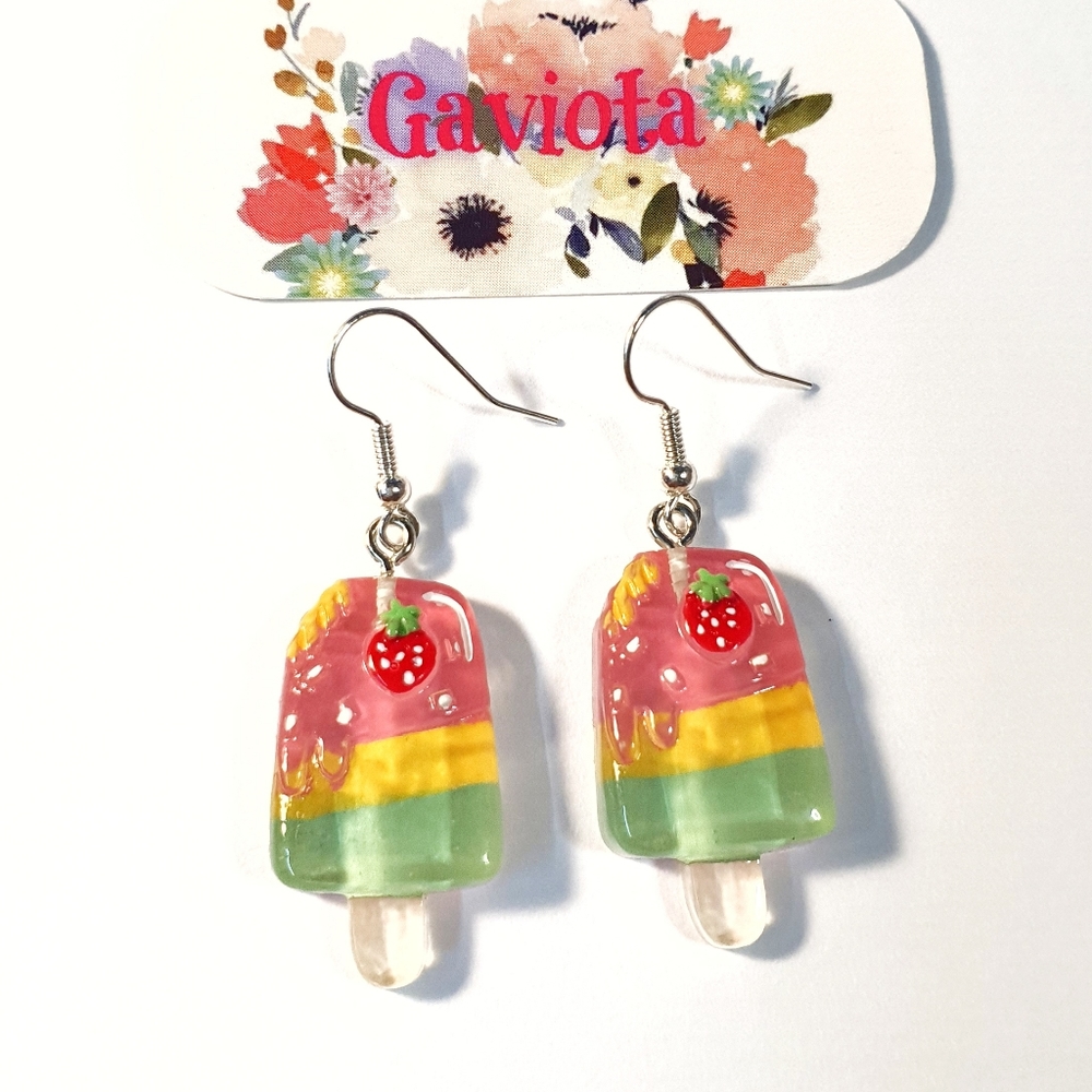Ice Cream Resin Earings